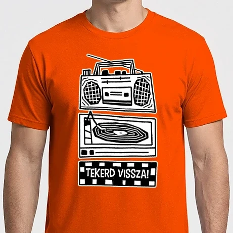 Férfi Imperial póló - Tekerd vissza!