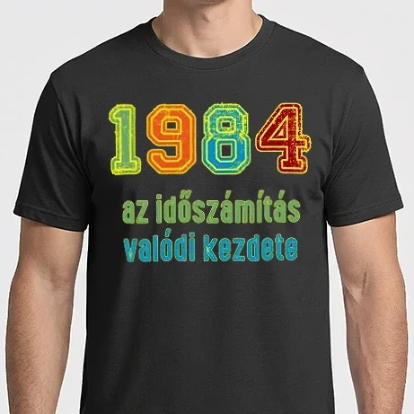 Férfi Imperial póló - az időszámítás valódi kezdete 1984