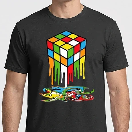 Férfi Imperial póló - rubik kocka