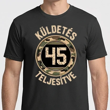 Férfi Imperial póló - Küldetés teljesítve 45