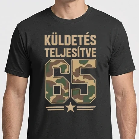 Férfi Imperial póló - Küldetés teljesítve 65