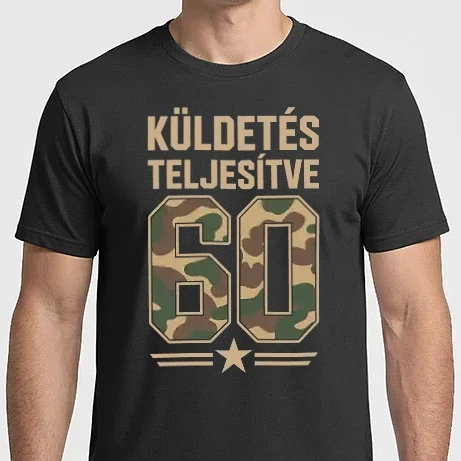 Férfi Imperial póló - Küldetés teljesítve 60
