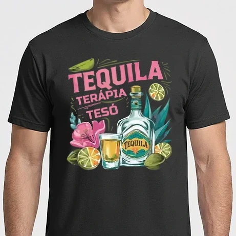 Férfi Imperial póló - TEQUILA TERÁPIA TESÓ