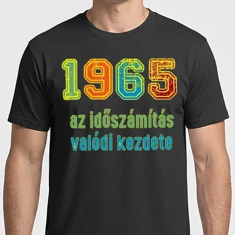 Férfi Imperial póló - az időszámítás valódi kezdete 1965