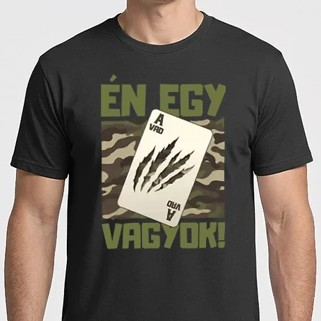 Férfi Imperial póló - Én egy Vad Ász vagyok!