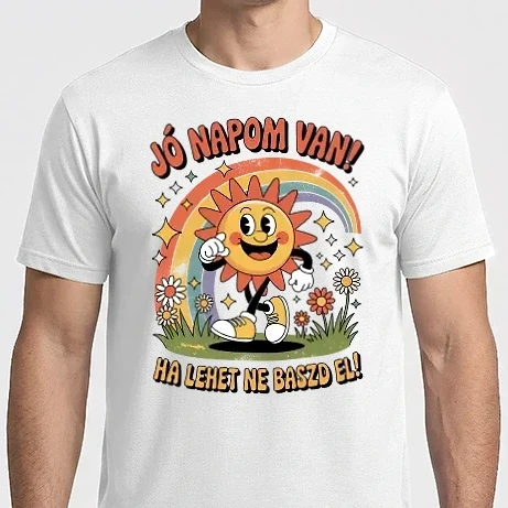 Férfi Imperial póló - Jó napom van, ha lehet ne baszd el!