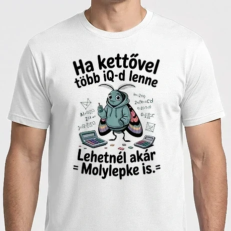 Férfi Imperial póló - Ha kettővel több iQ-d lenne