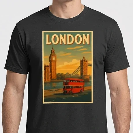 Férfi Imperial póló - London Vintage