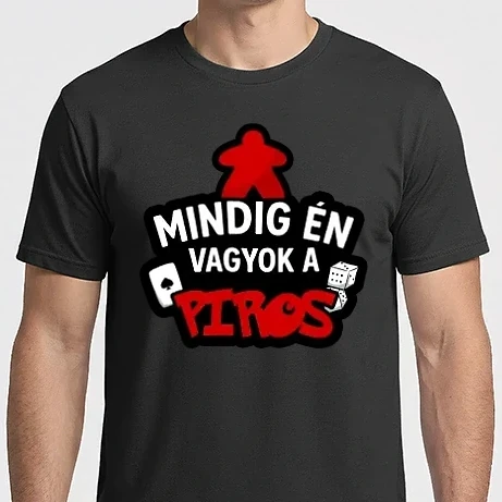 Férfi Imperial póló - Mindig én vagyok a piros