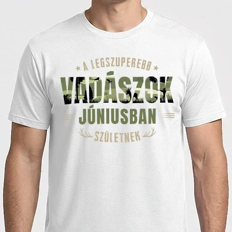 Férfi Imperial póló - Legszuperebb vadászok júniusban születnek