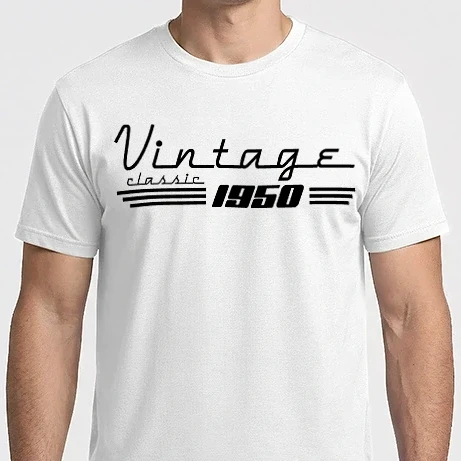 Férfi Imperial póló - vintage classic amerikai retro stílusú születésnapi felirat 1950