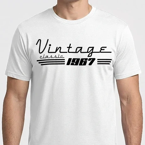 Férfi Imperial póló - vintage classic amerikai retro stílusú születésnapi felirat 1967