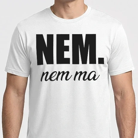 Férfi Imperial póló - nem. nem ma
