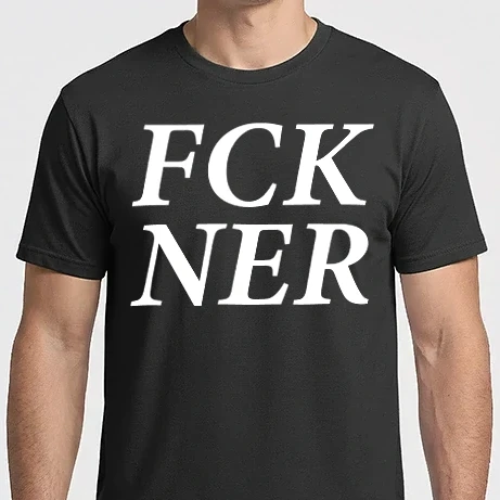 Férfi Imperial póló - FCK NER - fehér