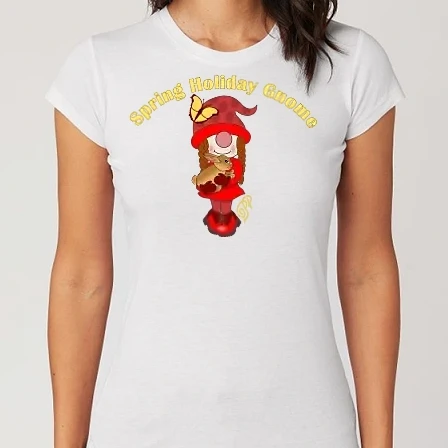 Női Alap póló - Tavaszi Manólány