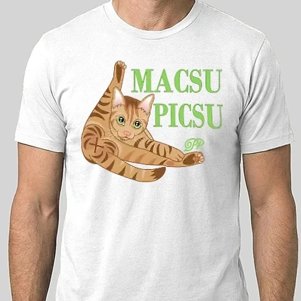 Férfi Alap póló - Macsu Picsu