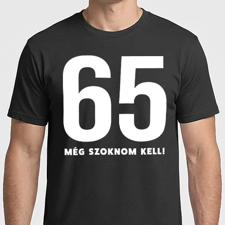 Férfi Imperial póló - 65 - még szoknom kell - fehér