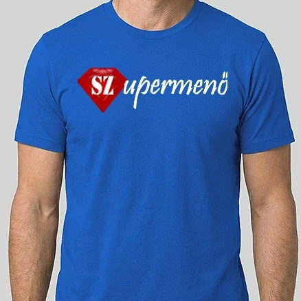 Férfi Alap póló - Szupermenő