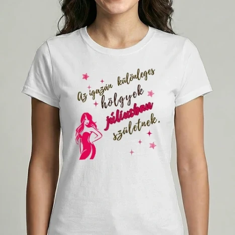 Női Imperial póló - Szülinap attraktív hölgy