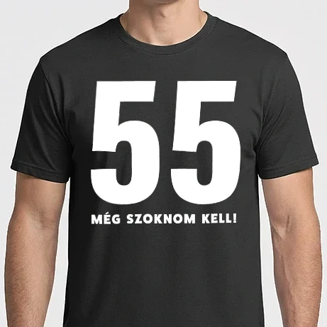 Férfi Imperial póló - 55 - még szoknom kell - fehér