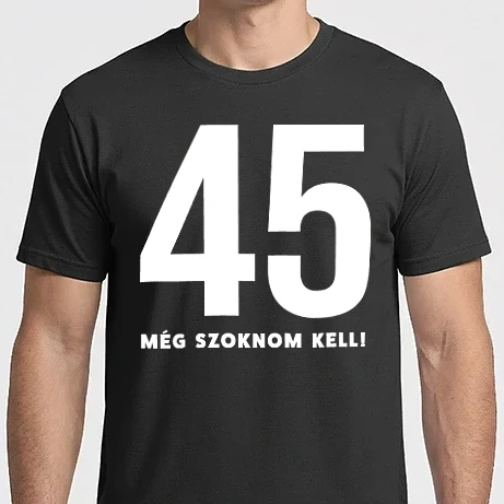 Férfi Imperial póló - 45 - még szoknom kell - fehér