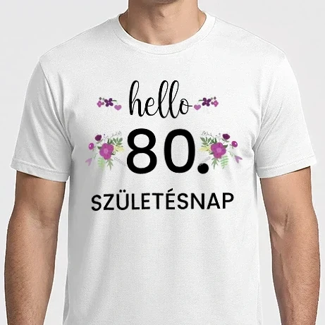 Férfi Imperial póló - hello 80