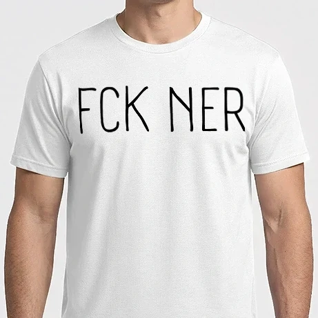 Férfi Imperial póló - FCK NER - fekete