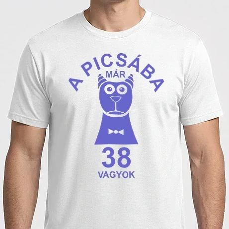 Férfi Imperial póló - A PICSÁBA már 38 vagyok