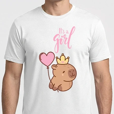 Férfi Imperial póló - It's a girl Capybara