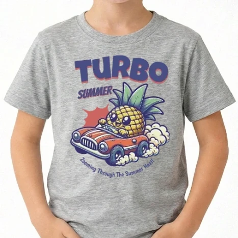 Uniszex gyerek Póló - Turbo Summer