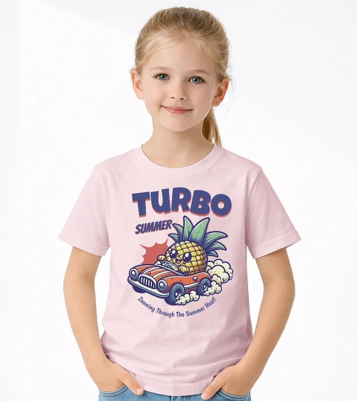 Turbo Summer – Uniszex gyerek Póló