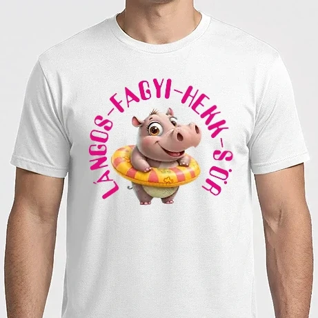 Férfi Imperial póló - LÁNGOS FAGYI HEKK SÖR NYARALÓS PÓLÓ