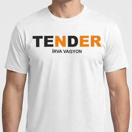 Férfi Imperial póló - TENDER , ÍRVA VAGYON, KORRUPCIÓ, NER, POLITIKA