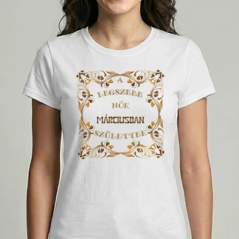 Női Imperial póló - Legszebb nők március