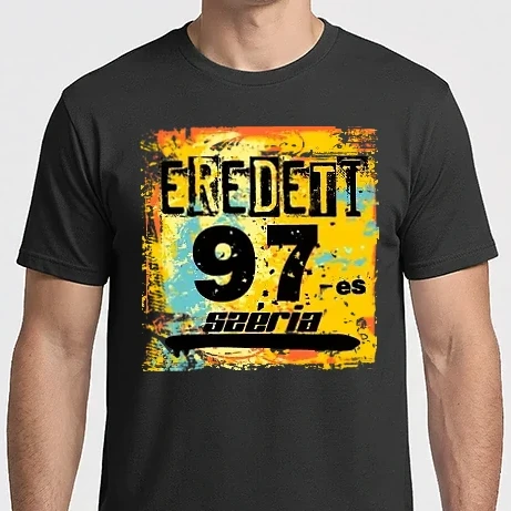 Férfi Imperial póló - eredeti széria grunge graffiti 97-es, 1997