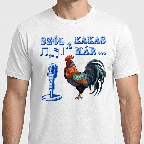 Férfi Imperial póló - Szól a kakas már ...