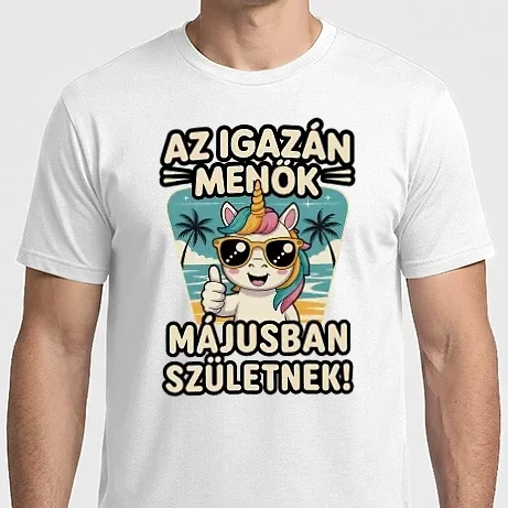 Férfi Imperial póló - Az igazán menők májusban születnek!