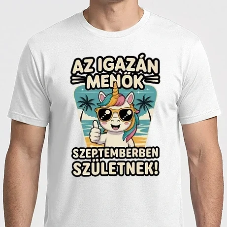 Férfi Imperial póló - Az igazán menők szeptemberben születnek!