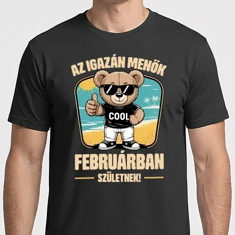 Férfi Imperial póló - Az igazán menők februárban születnek!