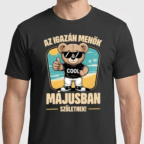 Férfi Imperial póló - Az igazán menők májusban születnek!