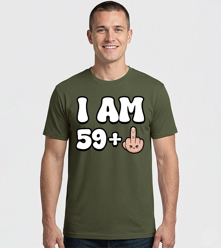 I am 59+1 – Férfi Imperial póló