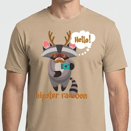 Férfi Imperial póló - Hipster Mosómaci