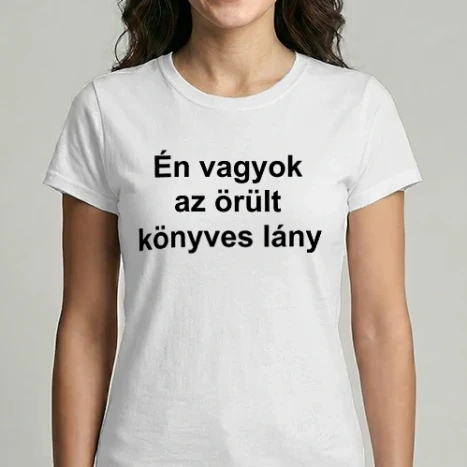 Női Imperial póló - könyveslány.feket