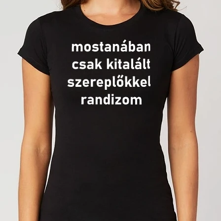 Női Alap póló - kitalált sz. fehér