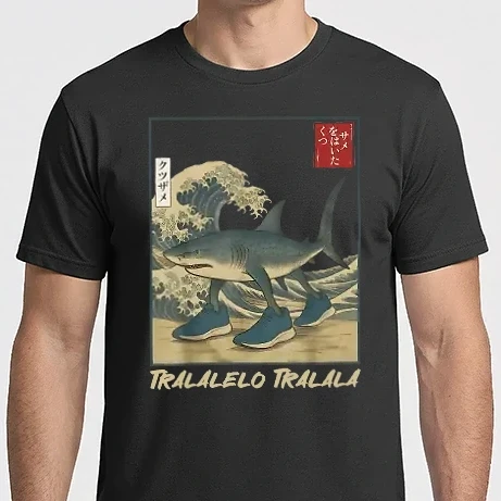 Férfi Imperial póló - Tralalelo Tralala japán stílus