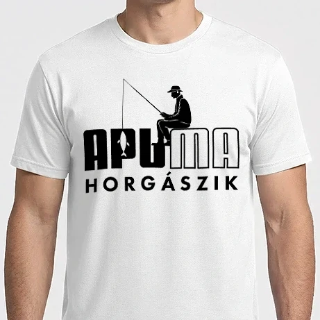 Férfi Imperial póló - Apuma: Horgászik