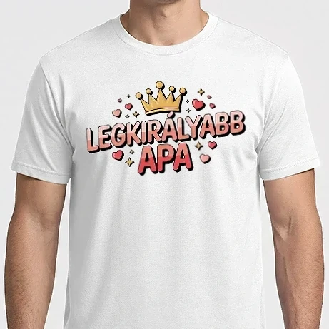 Férfi Imperial póló - Legkirályabb apa