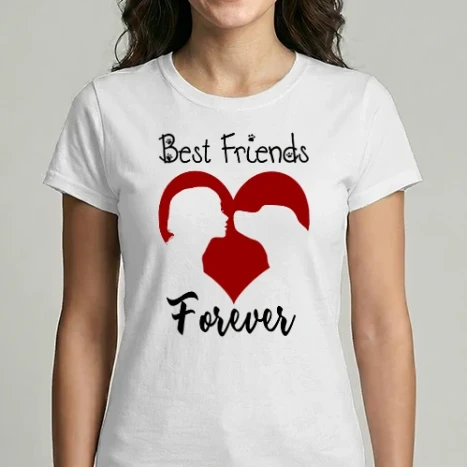 Női Imperial póló - Best Friends Forever (nő)