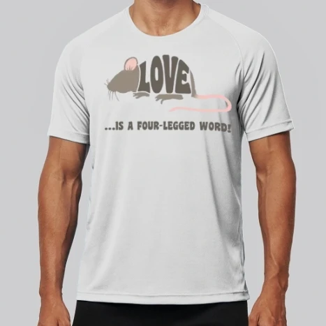 Férfi sportmez - Love - Mouse