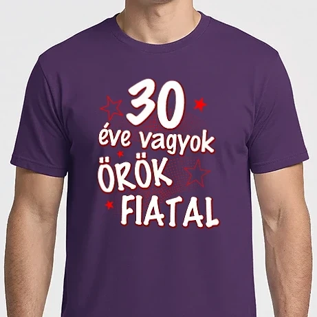 Férfi Imperial póló - 30 éve vagyok örök fiatal